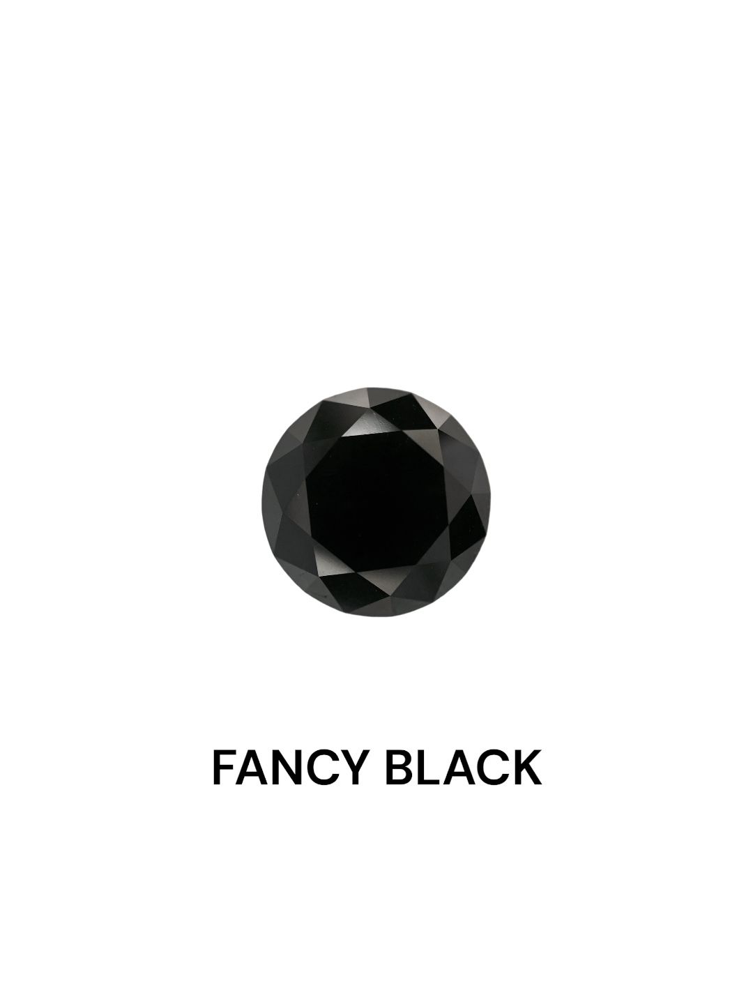 0.18ct Round BLACK VVS2