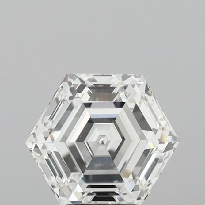 3.09 ct lab-grown Hexagonal Diamond