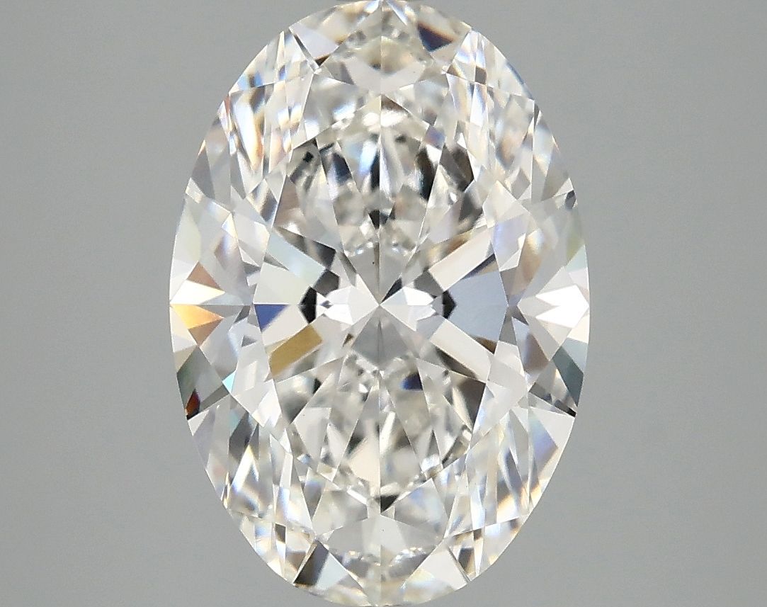 4.06 ct. oval Lab Grown Diamond front image