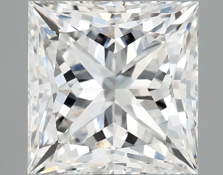 4.09 ct. princess Lab Grown Diamond front image