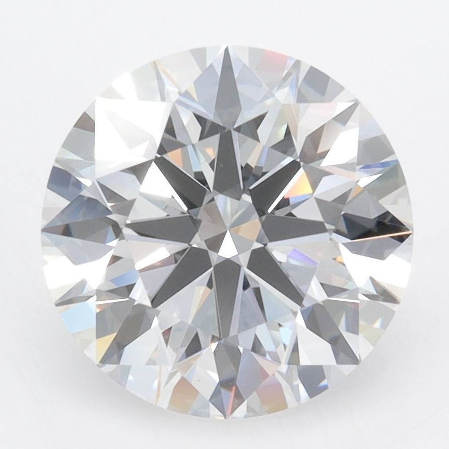 Diament LG okrągły, 4.03 ct, D, IF, szlif EX