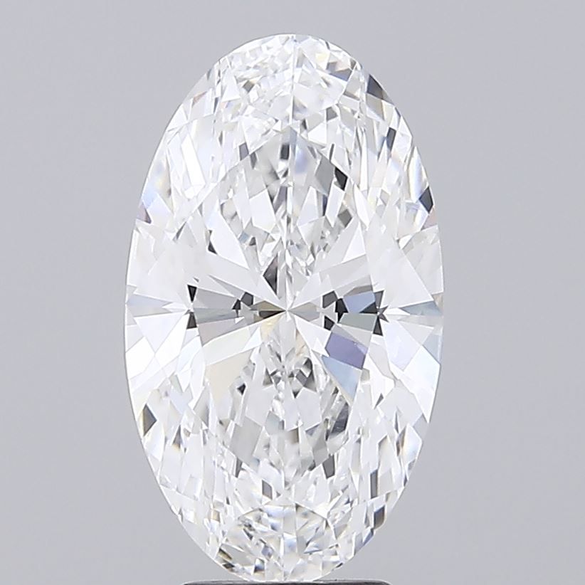 4.30 ct. oval Lab Grown Diamond front image