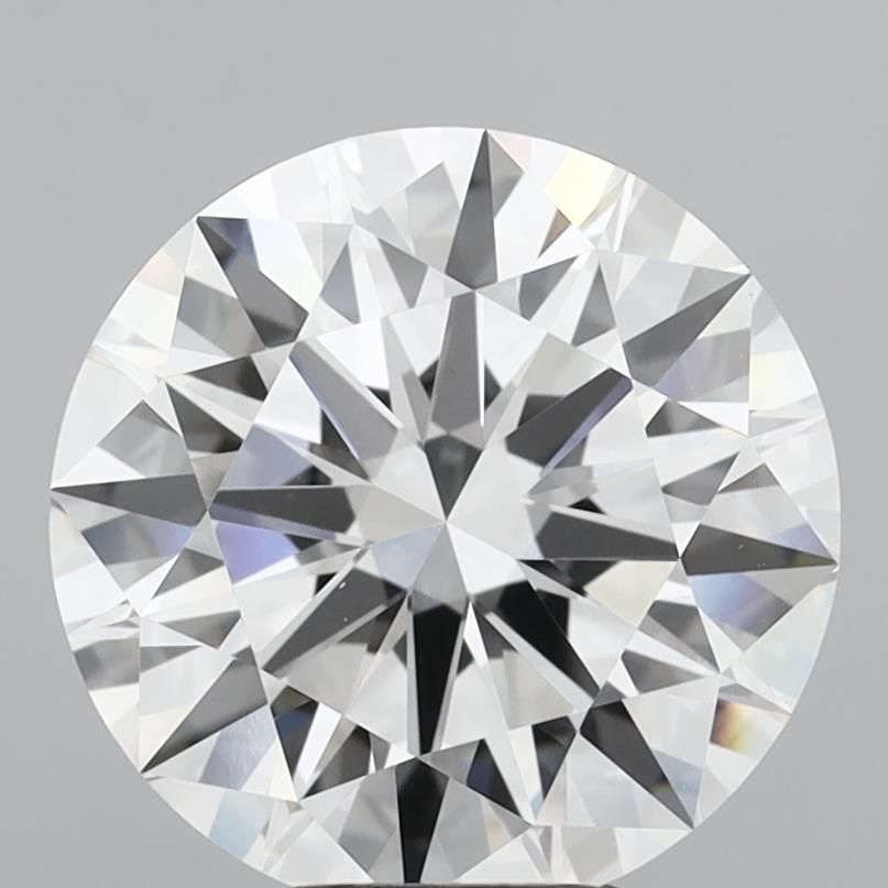 6.04 ct. round Lab Grown Diamond front image