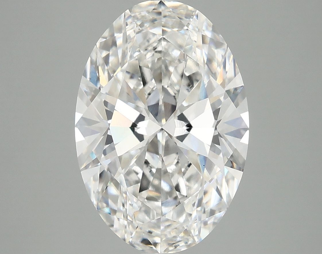 3.92 ct. oval Lab Grown Diamond front image