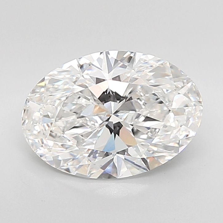 5.02 ct. oval Lab Grown Diamond front image