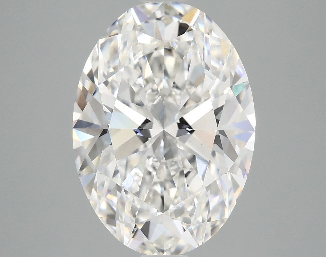 4.06 ct. oval Lab Grown Diamond front image