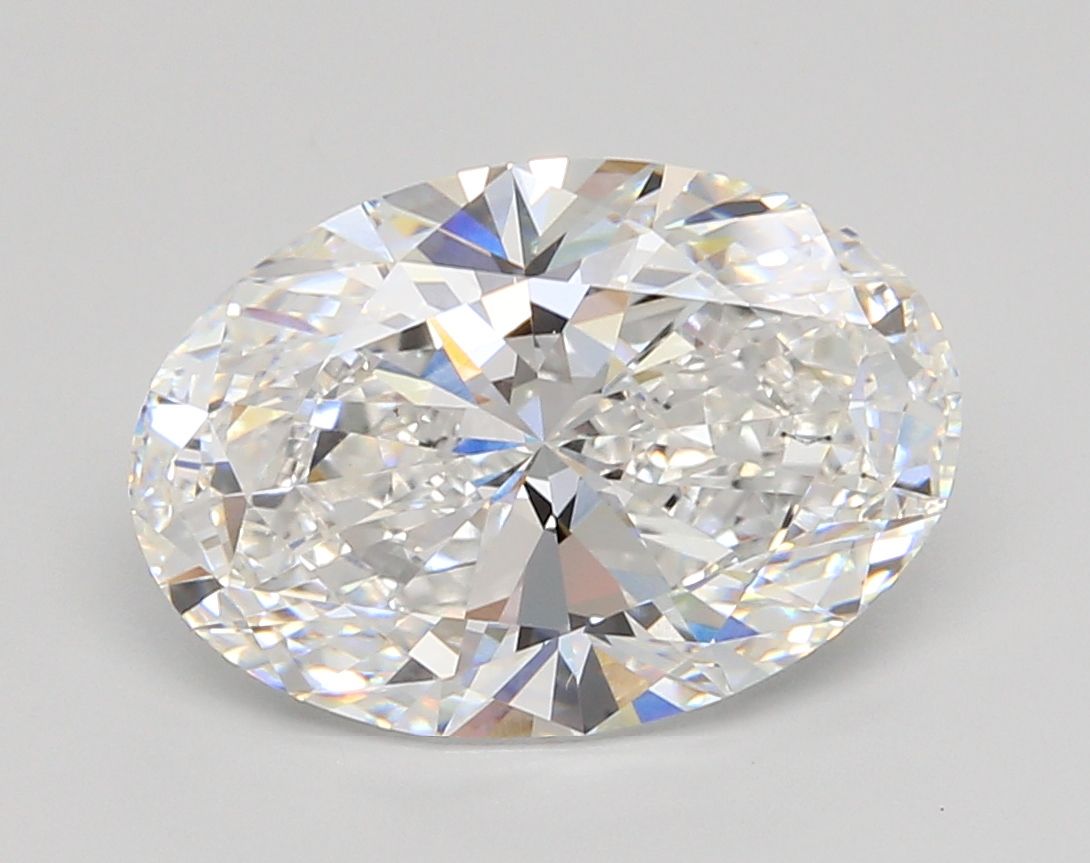 5.02 ct. oval Lab Grown Diamond front image
