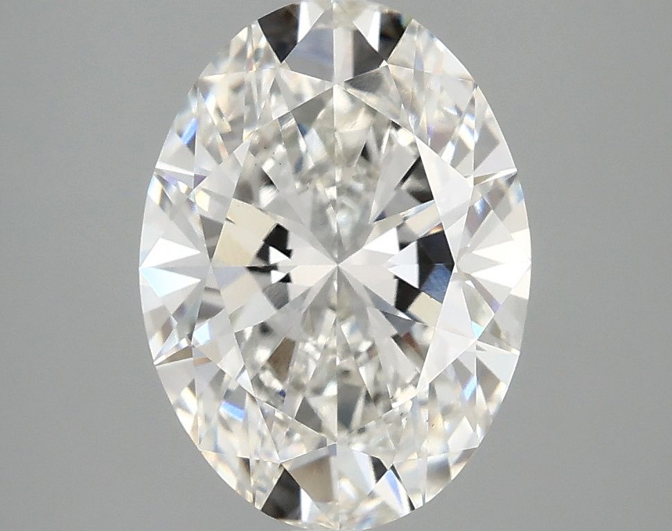 2.90 ct. oval Lab Grown Diamond front image
