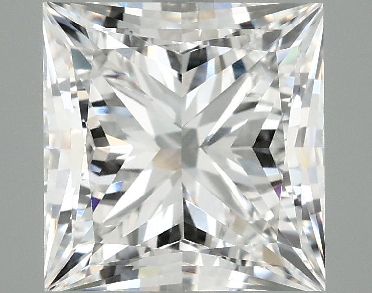 4.17 ct. princess Lab Grown Diamond front image