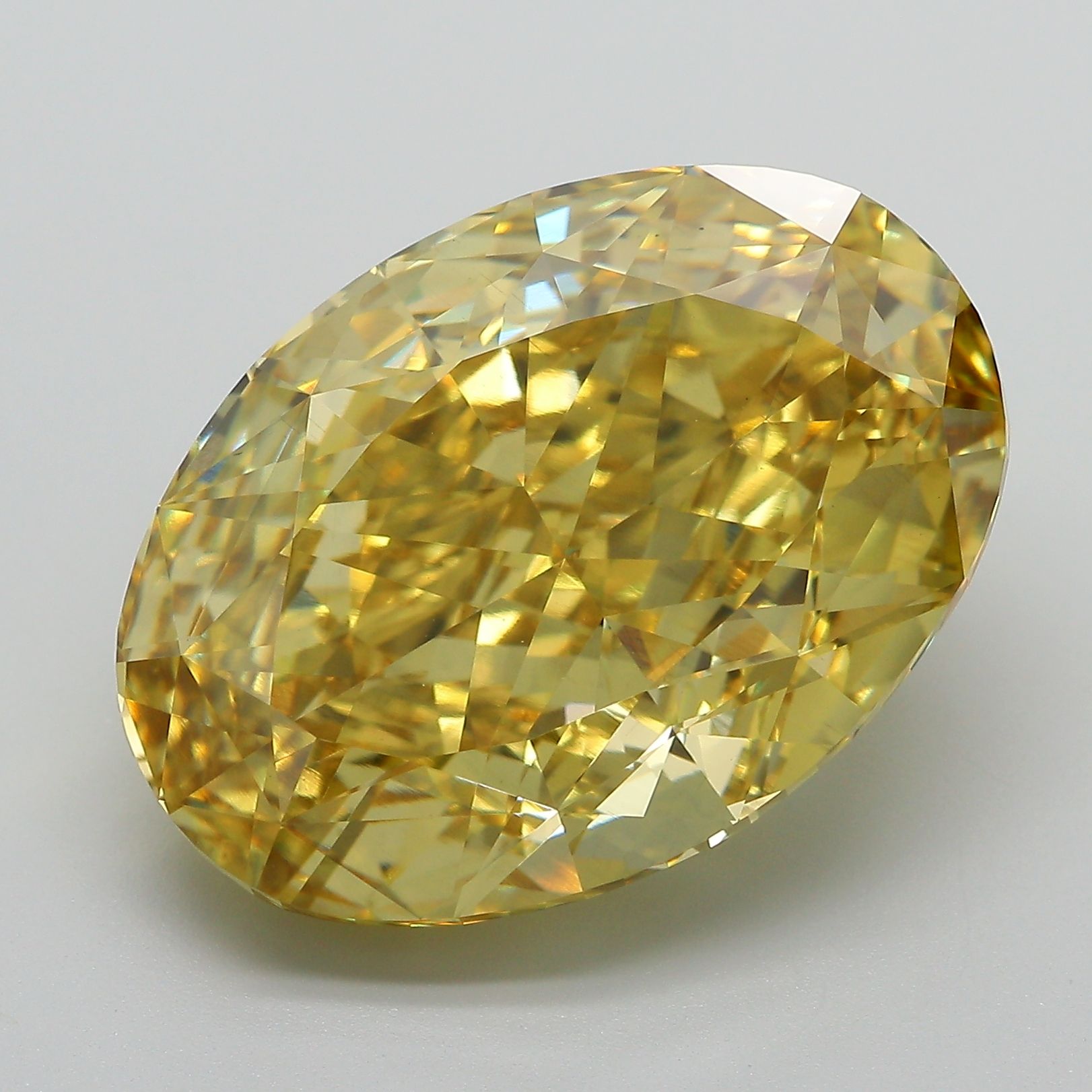 19.13 ct. oval Lab Grown Diamond front image