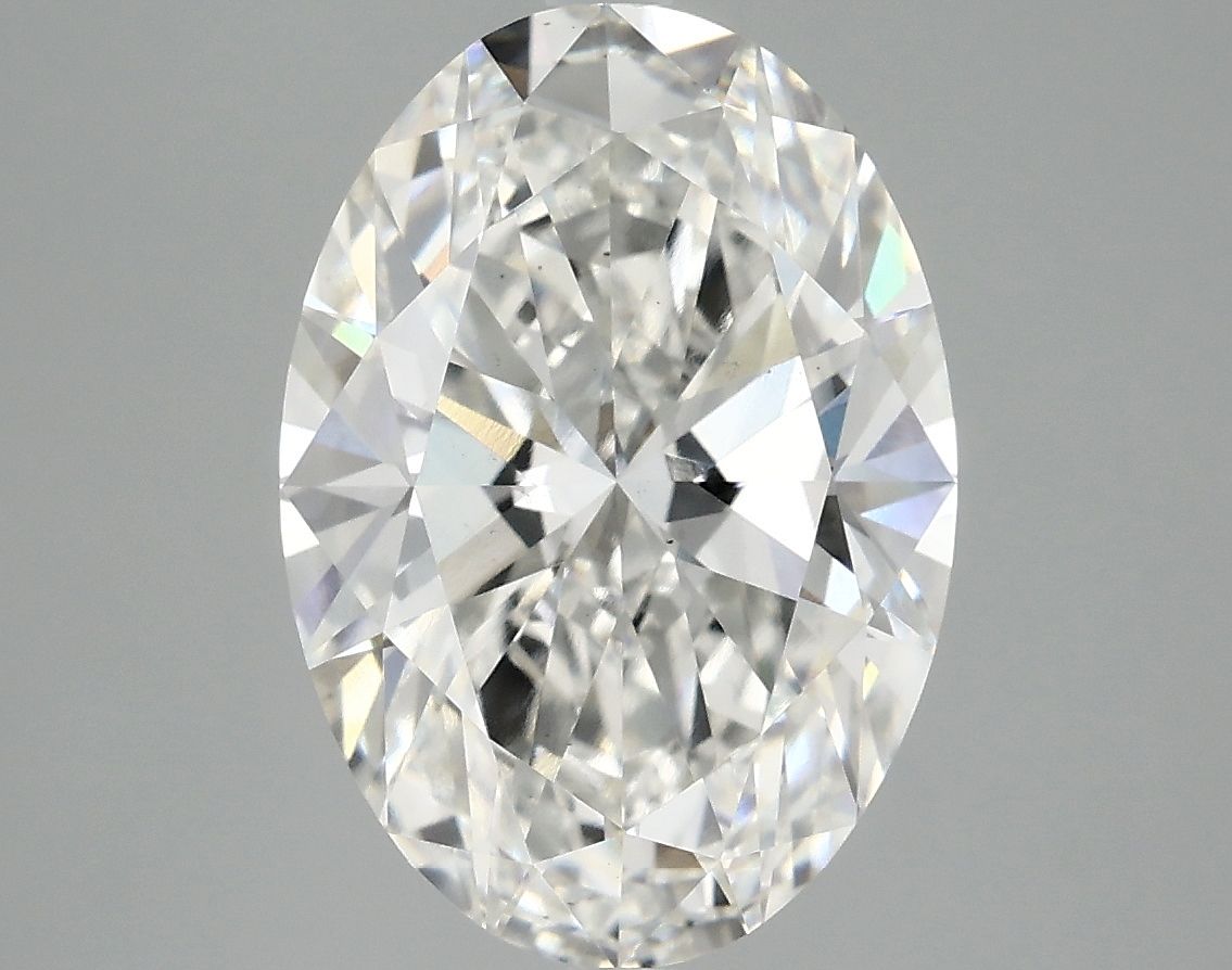 4.05 ct. oval Lab Grown Diamond front image