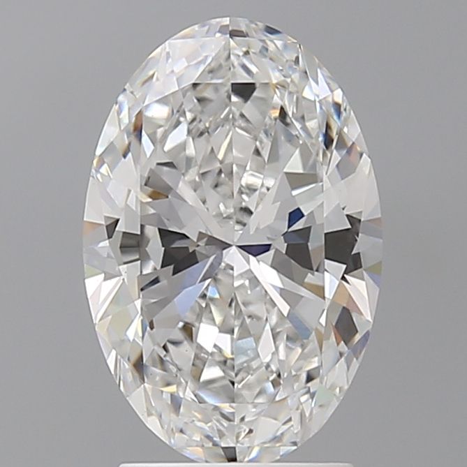2.54 ct. oval Lab Grown Diamond front image
