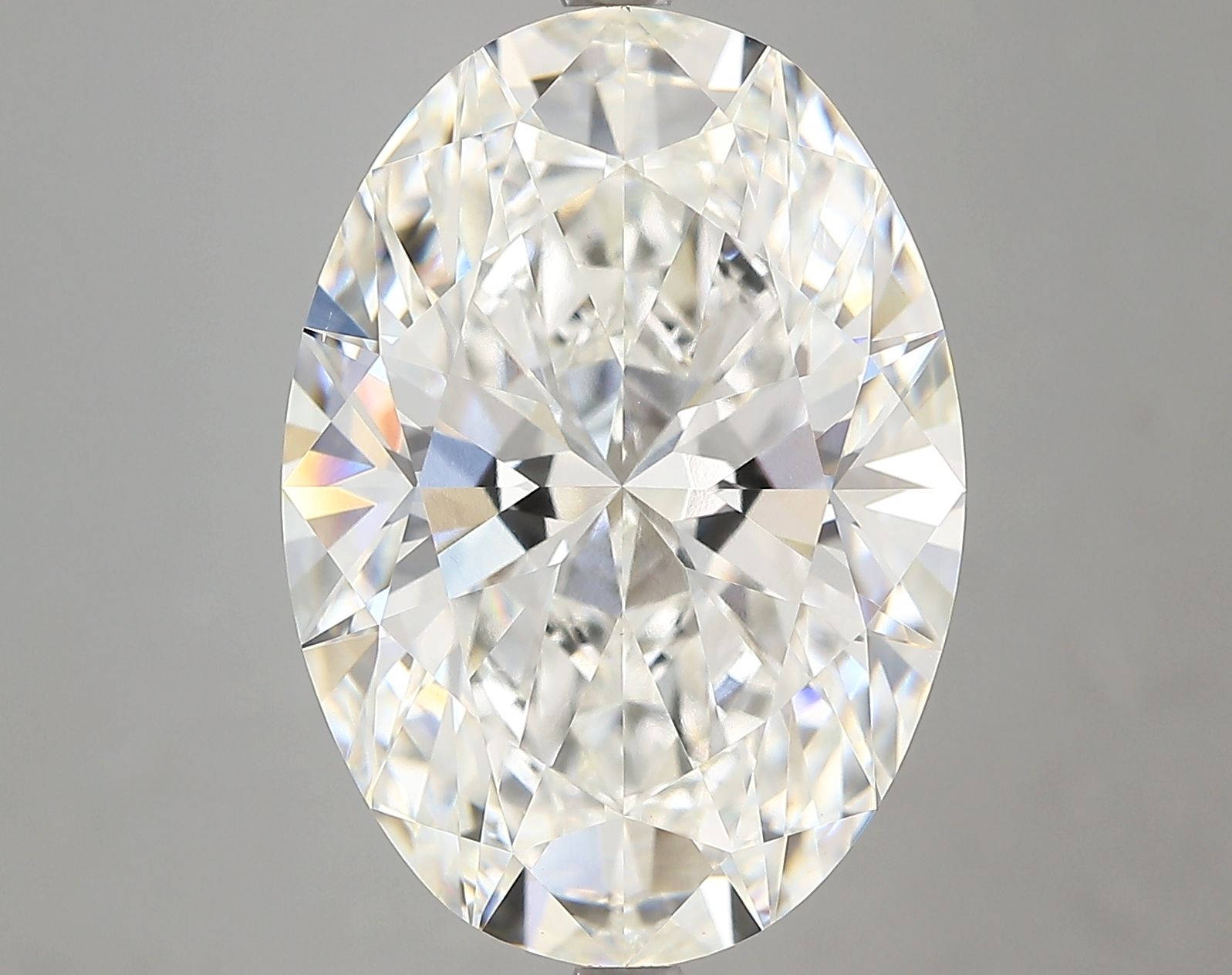 8.08 ct. oval Lab Grown Diamond front image