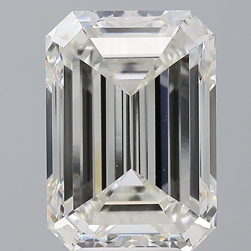 6.52 ct. emerald Lab Grown Diamond front image