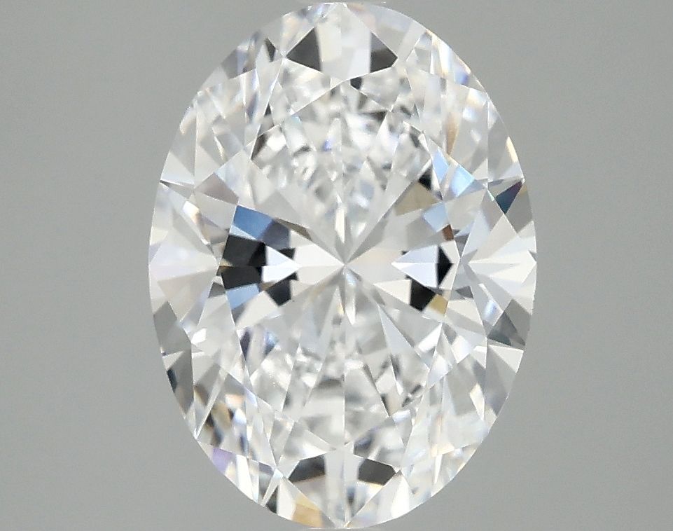 2.97 ct. oval Lab Grown Diamond front image