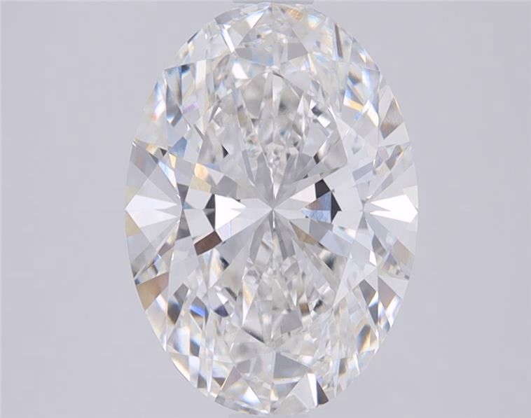 3.50 ct. oval Lab Grown Diamond front image