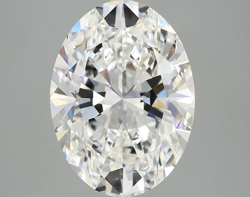 3.84 ct. oval Lab Grown Diamond front image