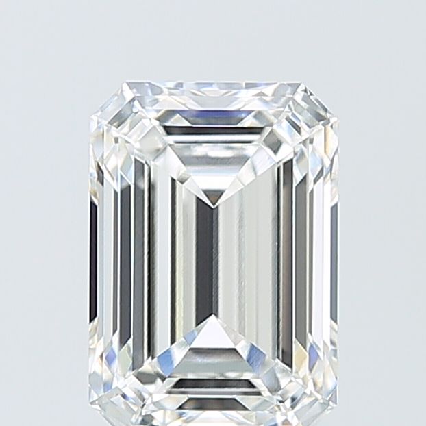 2.61 ct. emerald Lab Grown Diamond front image
