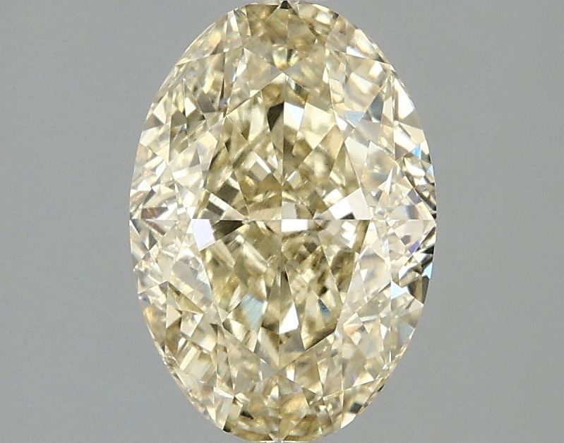 2.09 ct. oval Lab Grown Diamond front image