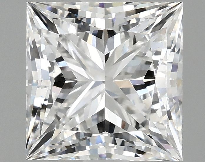 2.09 ct. princess Lab Grown Diamond front image