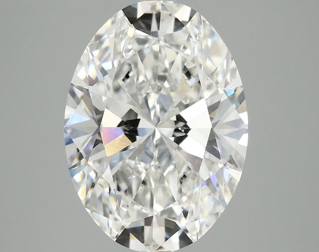 4.10 ct. oval Lab Grown Diamond front image