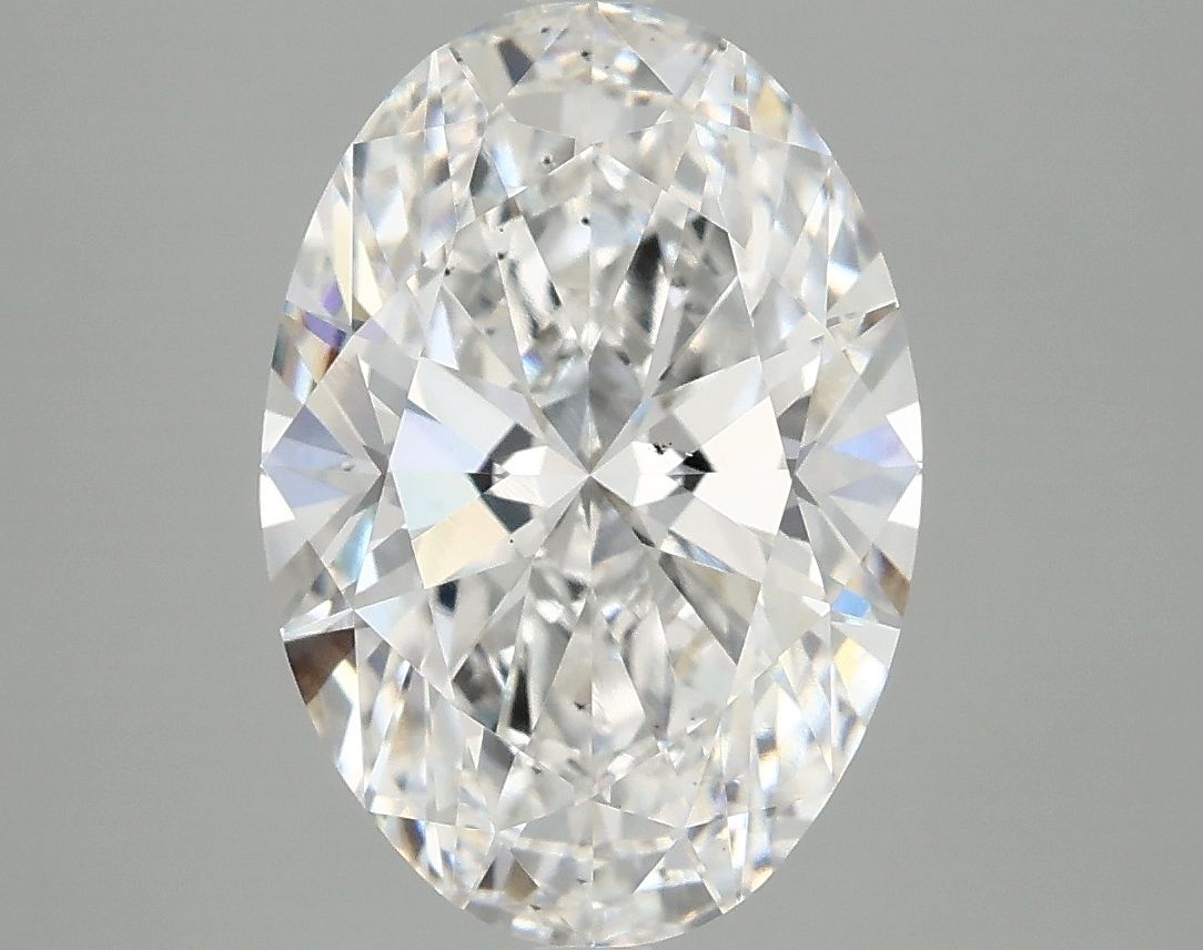 3.95 ct. oval Lab Grown Diamond front image