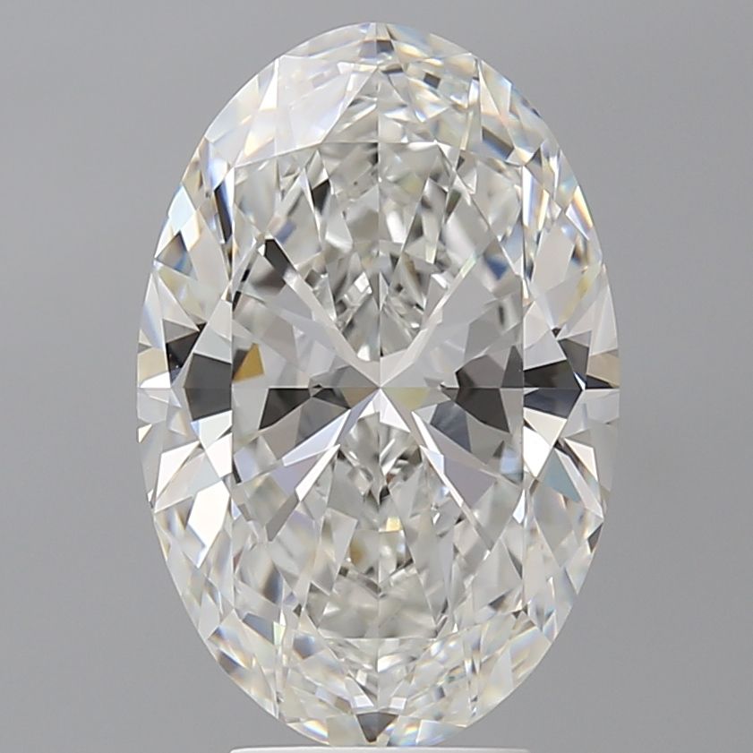 5.09 ct. oval Lab Grown Diamond front image