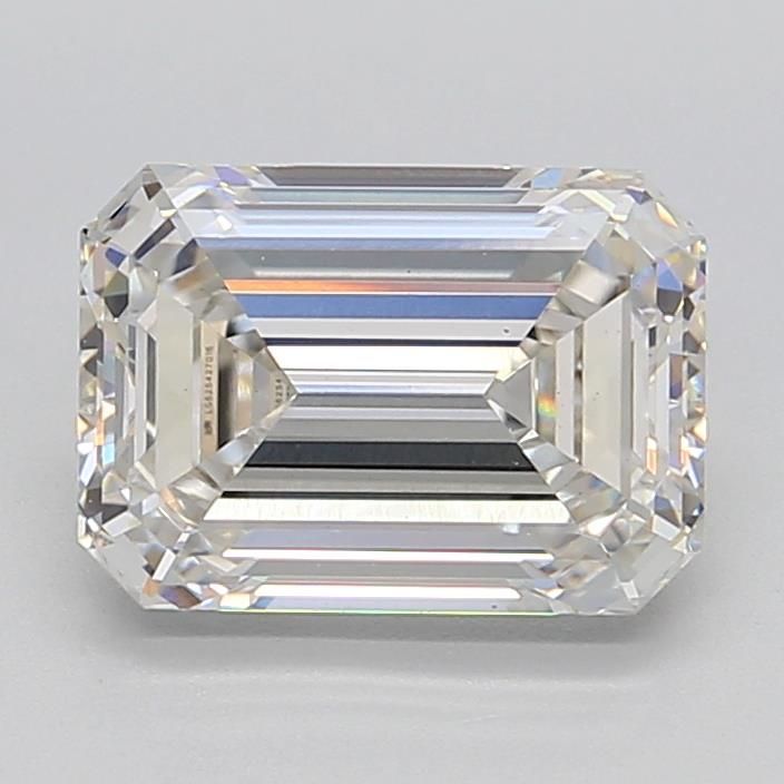 3.04 ct. emerald Lab Grown Diamond front image
