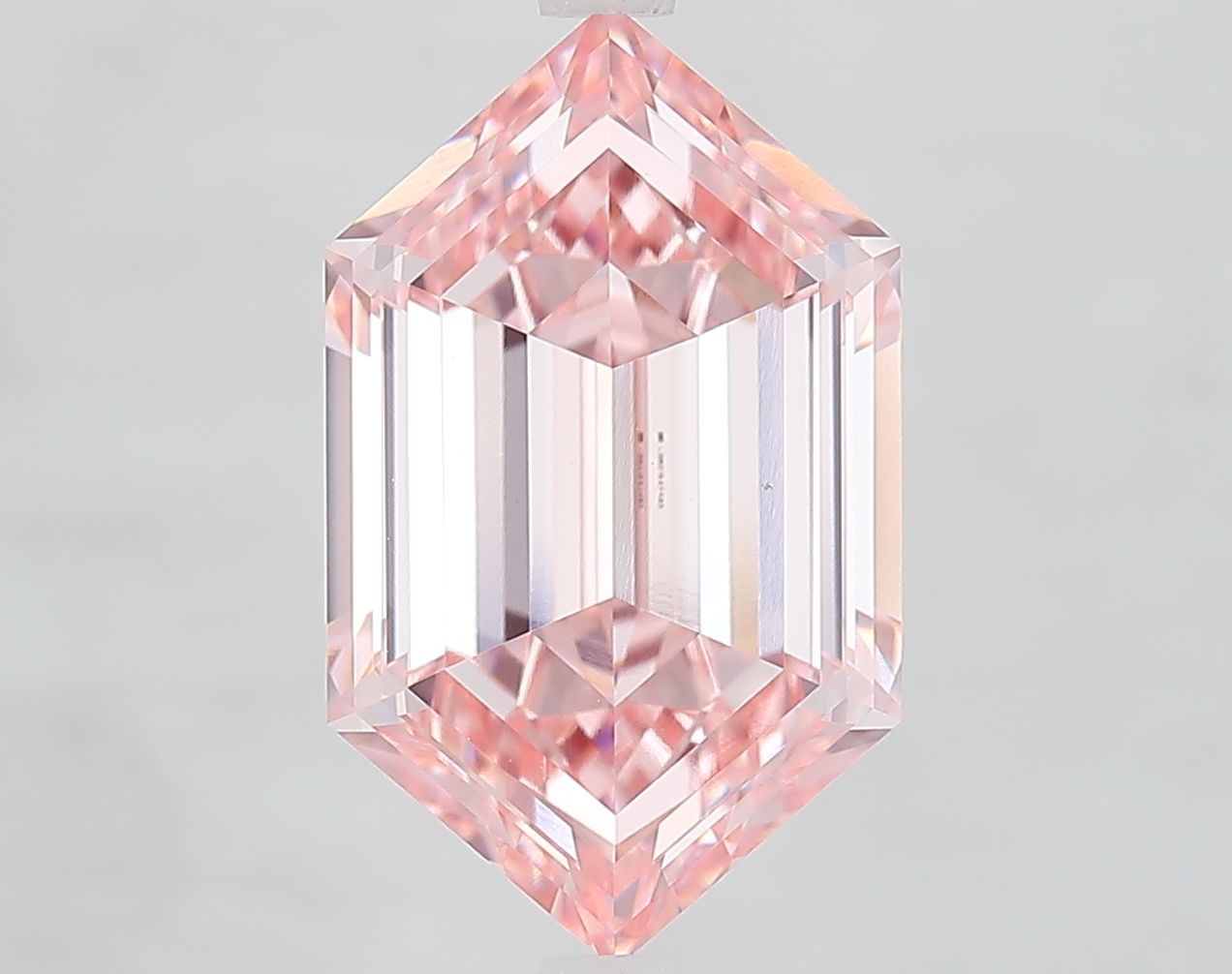 4.83 ct lab-grown Hexagonal Diamond