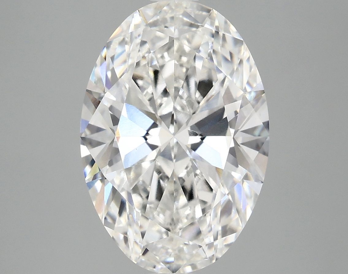 3.94 ct. oval Lab Grown Diamond front image