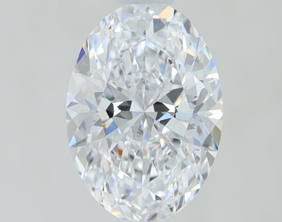 0.98 Carat D VS2 Oval Lab Diamond