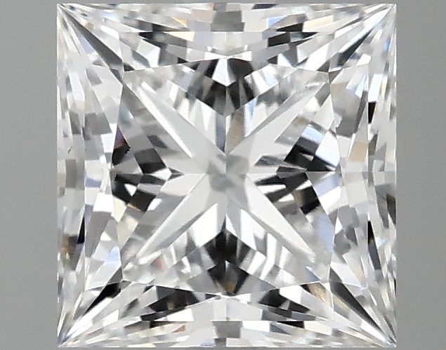 2.09 ct. princess Lab Grown Diamond front image