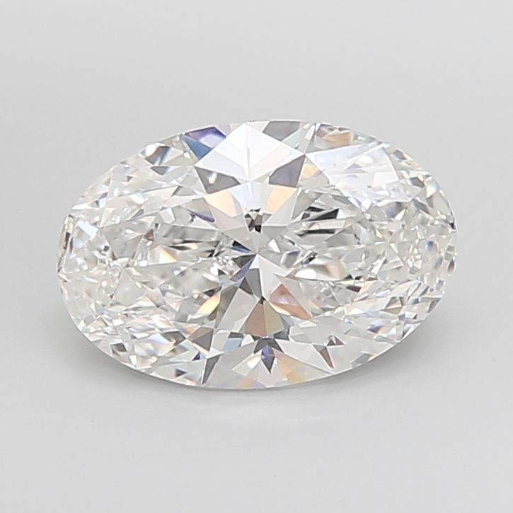 6.01 ct. oval Lab Grown Diamond front image