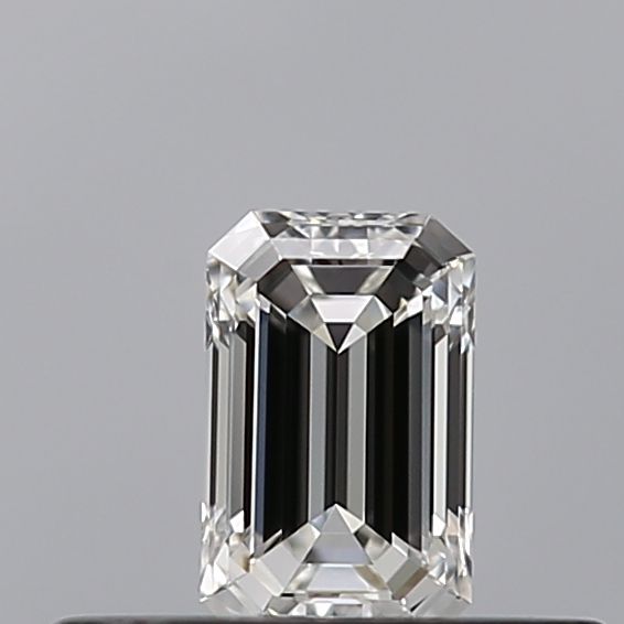 0.24 Carat Emerald Diamond F VVS1