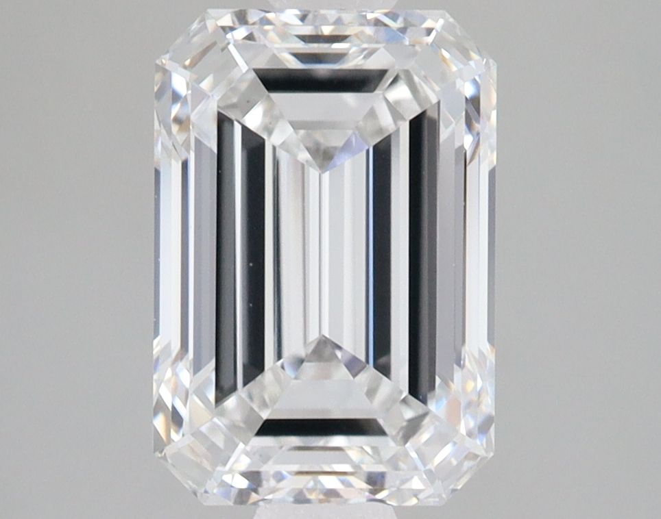 3.21 ct. emerald Lab Grown Diamond front image