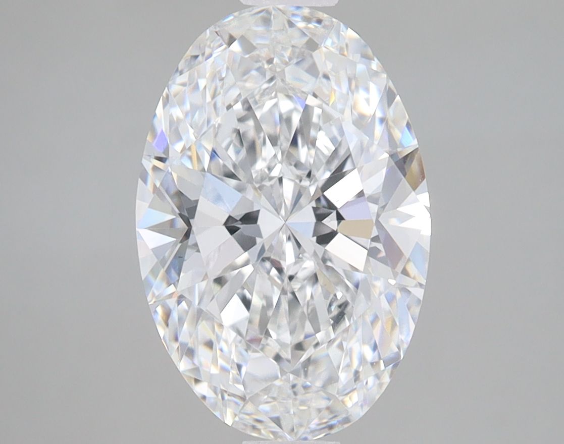 3.03 ct. oval Lab Grown Diamond front image
