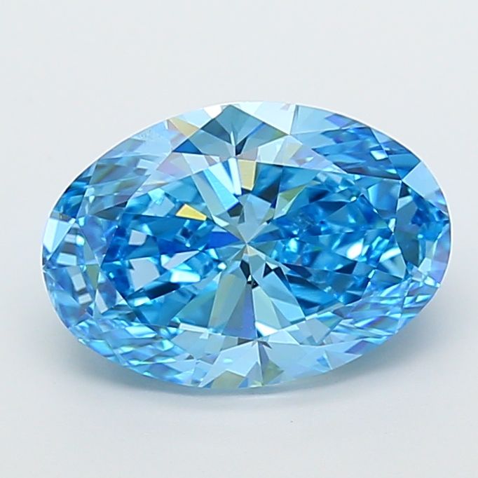 5.03 ct. oval Lab Grown Diamond front image