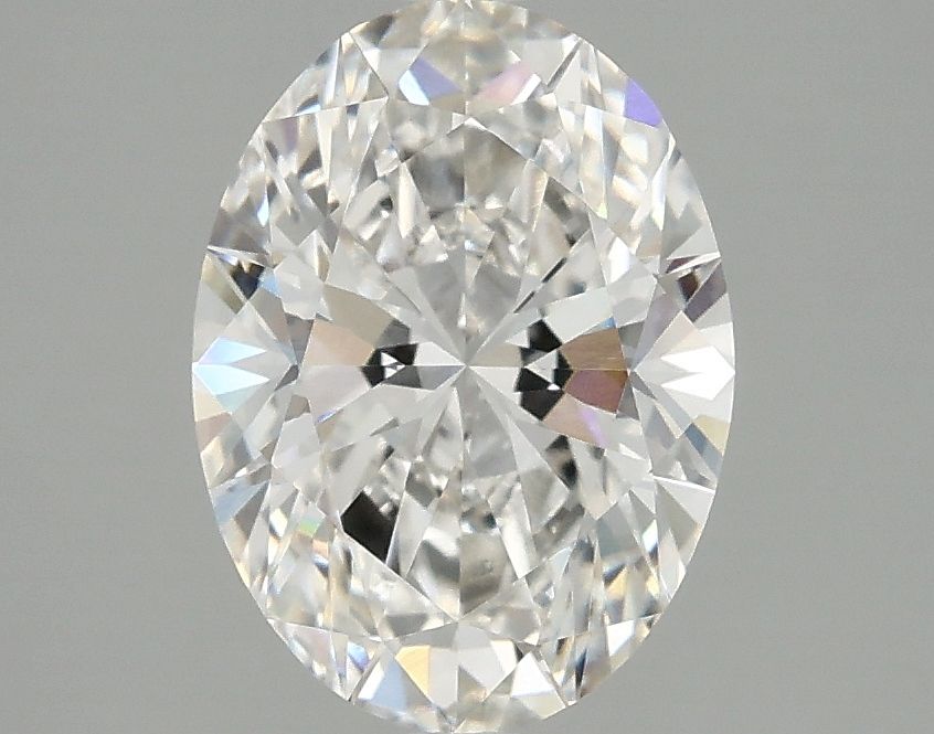 2.10 ct. oval Lab Grown Diamond front image