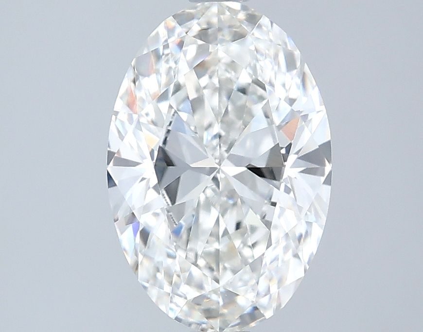2.01 ct. oval Lab Grown Diamond front image