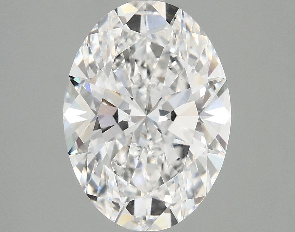 3.08 ct. oval Lab Grown Diamond front image