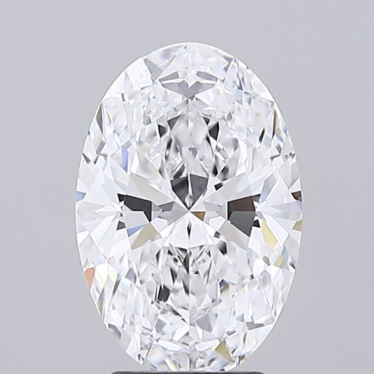 3.38 ct. oval Lab Grown Diamond front image
