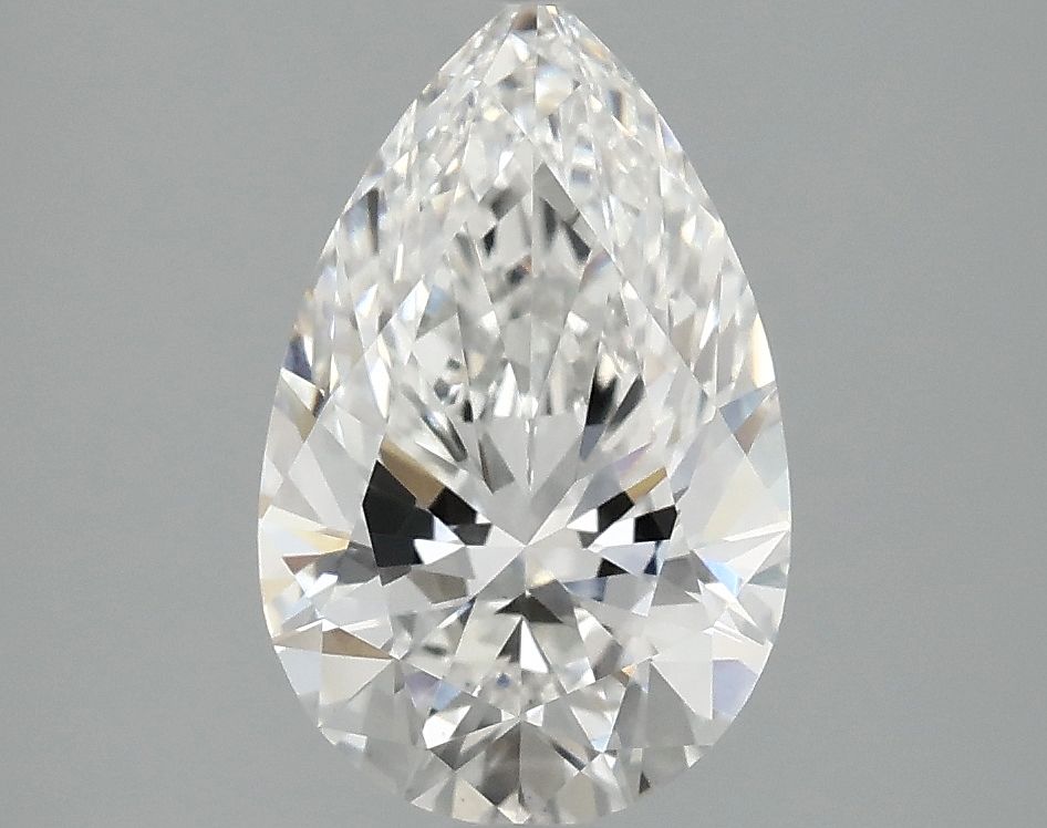 2.10 ct. pear Lab Grown Diamond front image