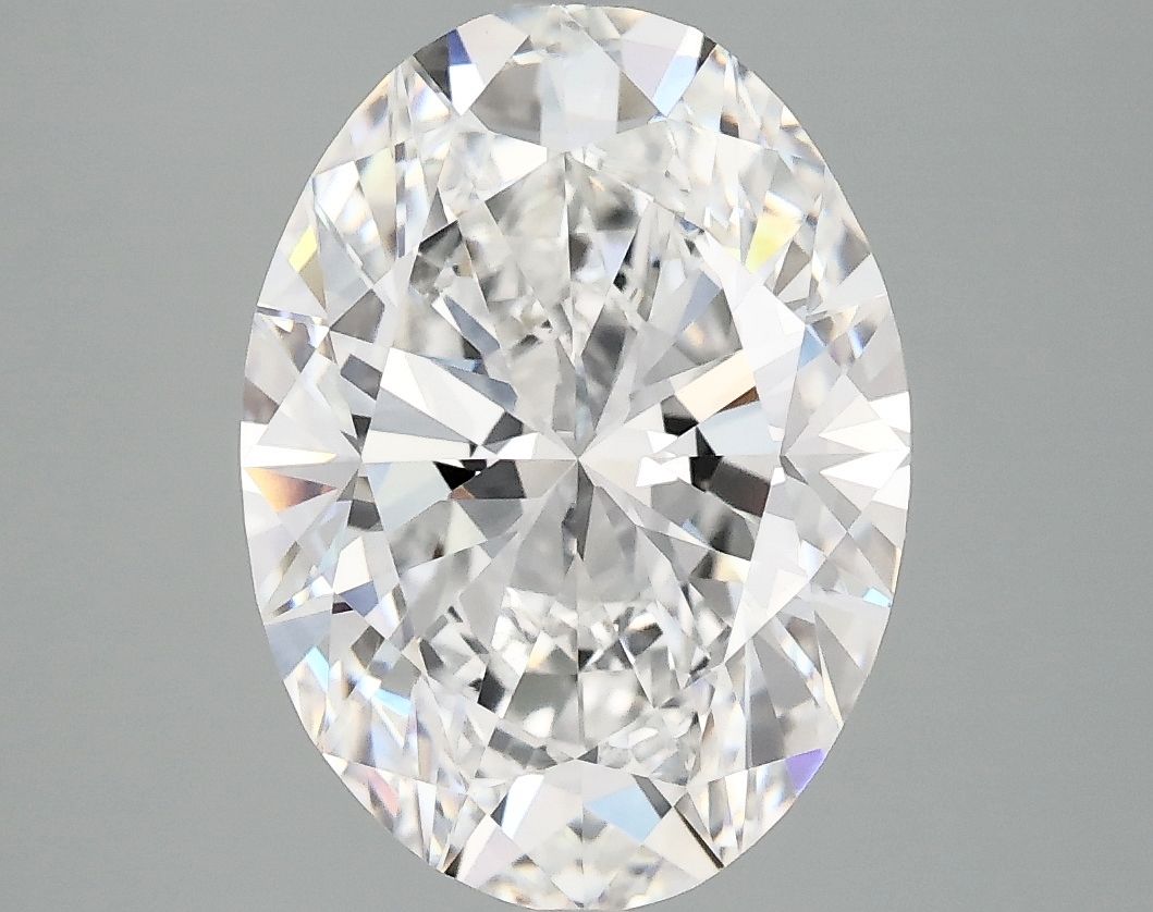 3.98 ct. oval Lab Grown Diamond front image