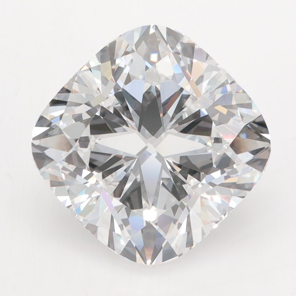 Diament LG poduszka, 5.1 ct, D, VVS1