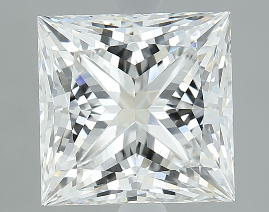3.08 ct. princess Lab Grown Diamond front image