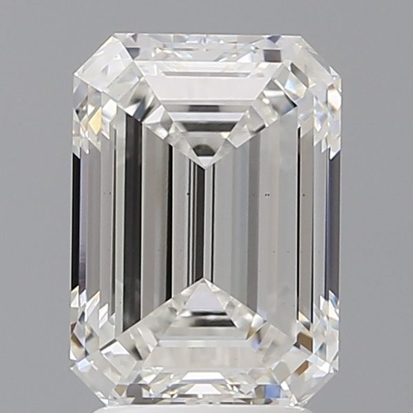 3.02 ct. emerald Lab Grown Diamond front image