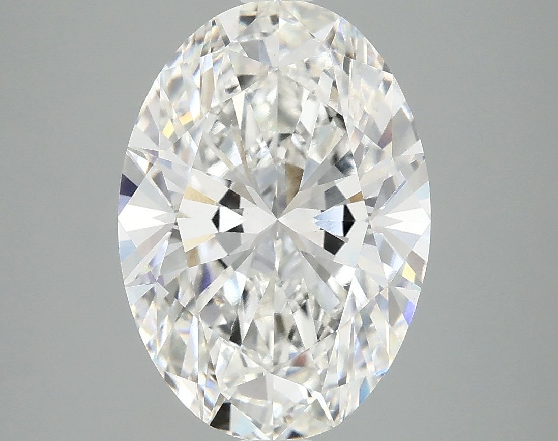 3.87 ct. oval Lab Grown Diamond front image