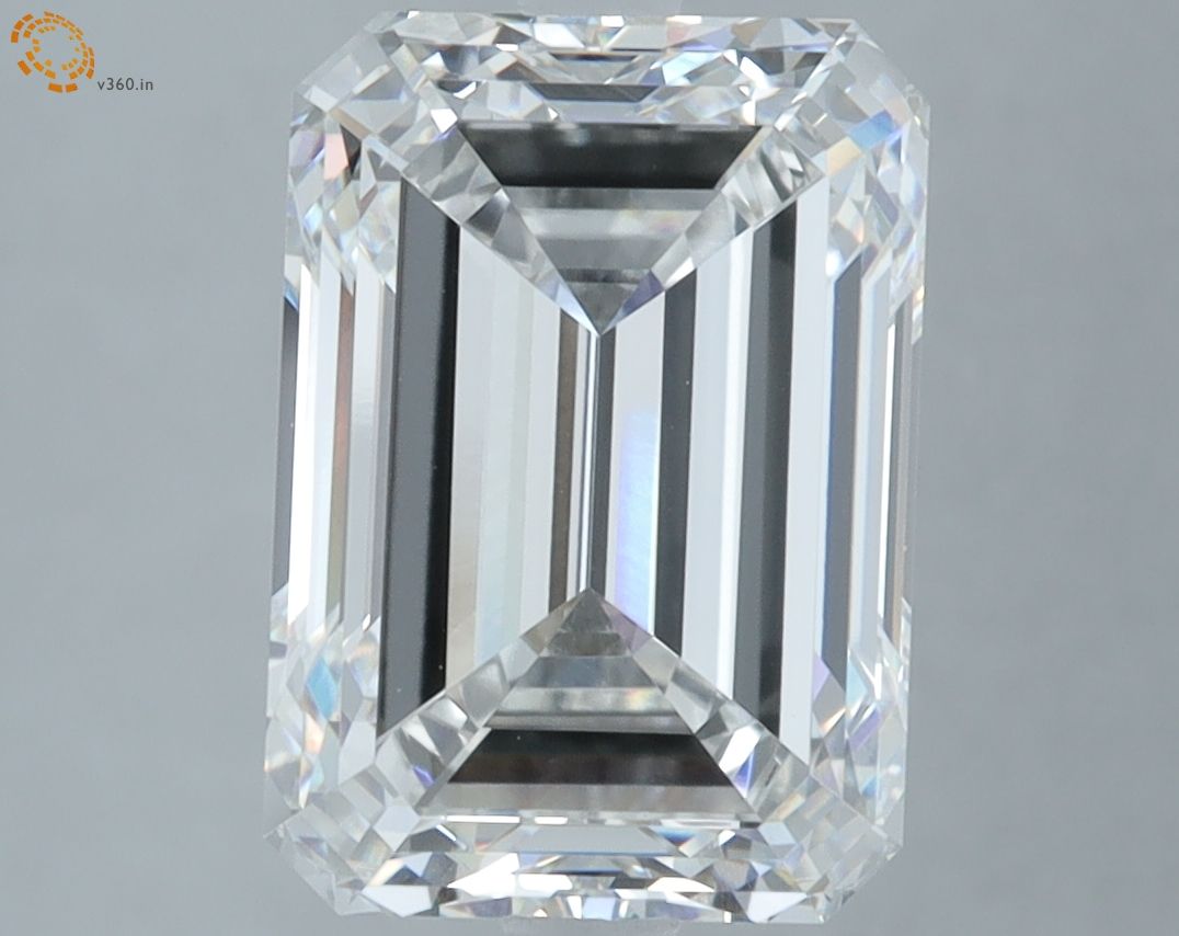 5.01 ct. emerald Lab Grown Diamond front image