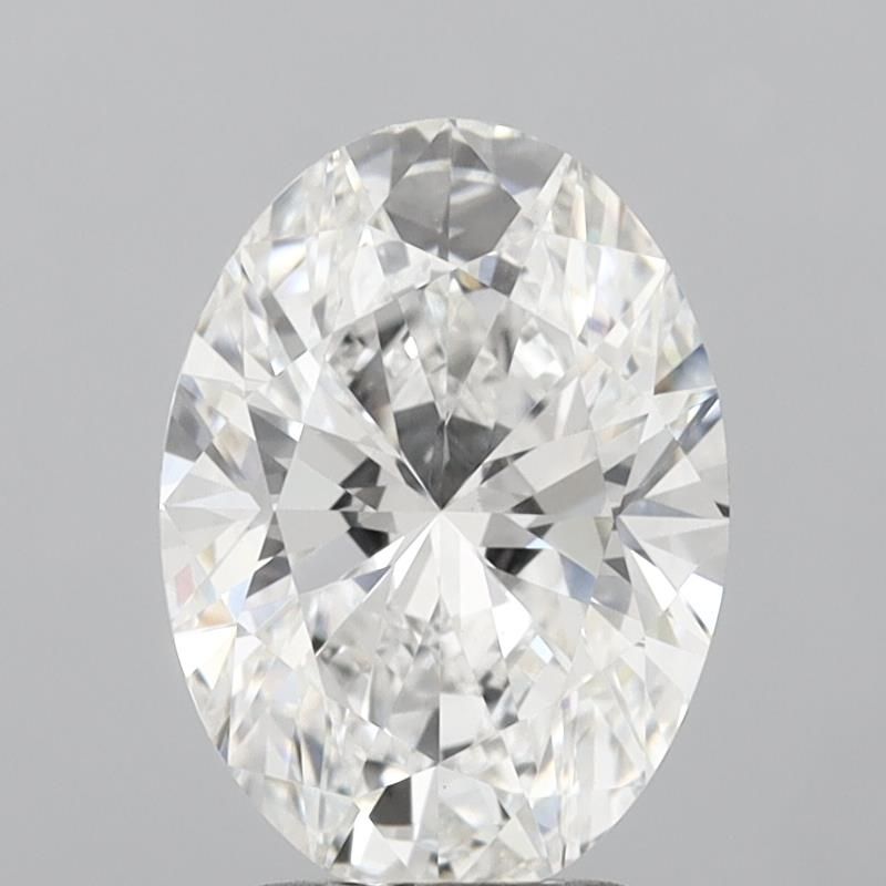 3.01 ct. oval Lab Grown Diamond front image
