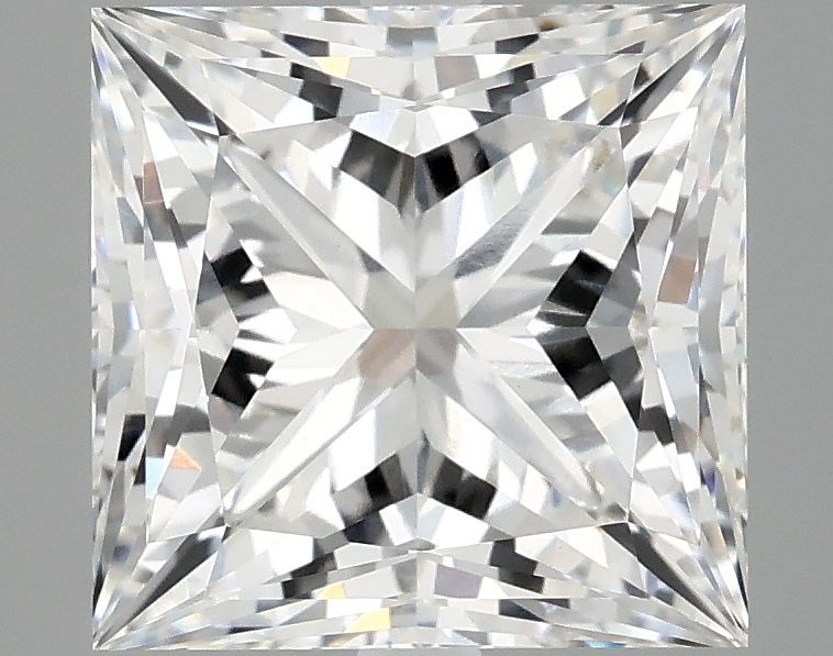 4.19 ct. princess Lab Grown Diamond front image